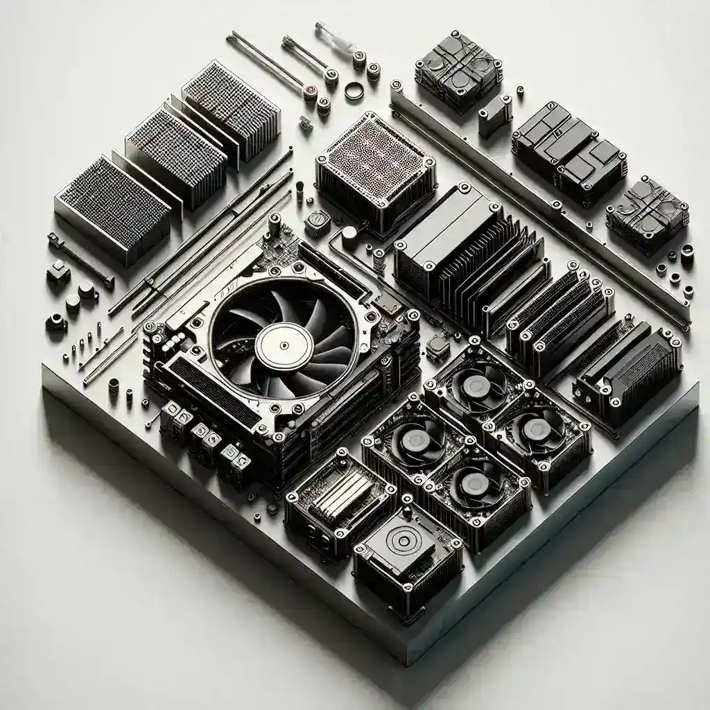 "Lenovo Modular PC Concept showcasing easy-to-assemble design for customizable computing solutions at technology event."